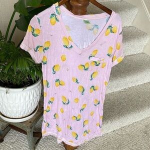 Honey Dew Lemon T Shirt Pajama Dress